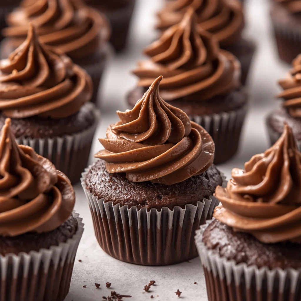 Mini Chocolate Cupcakes