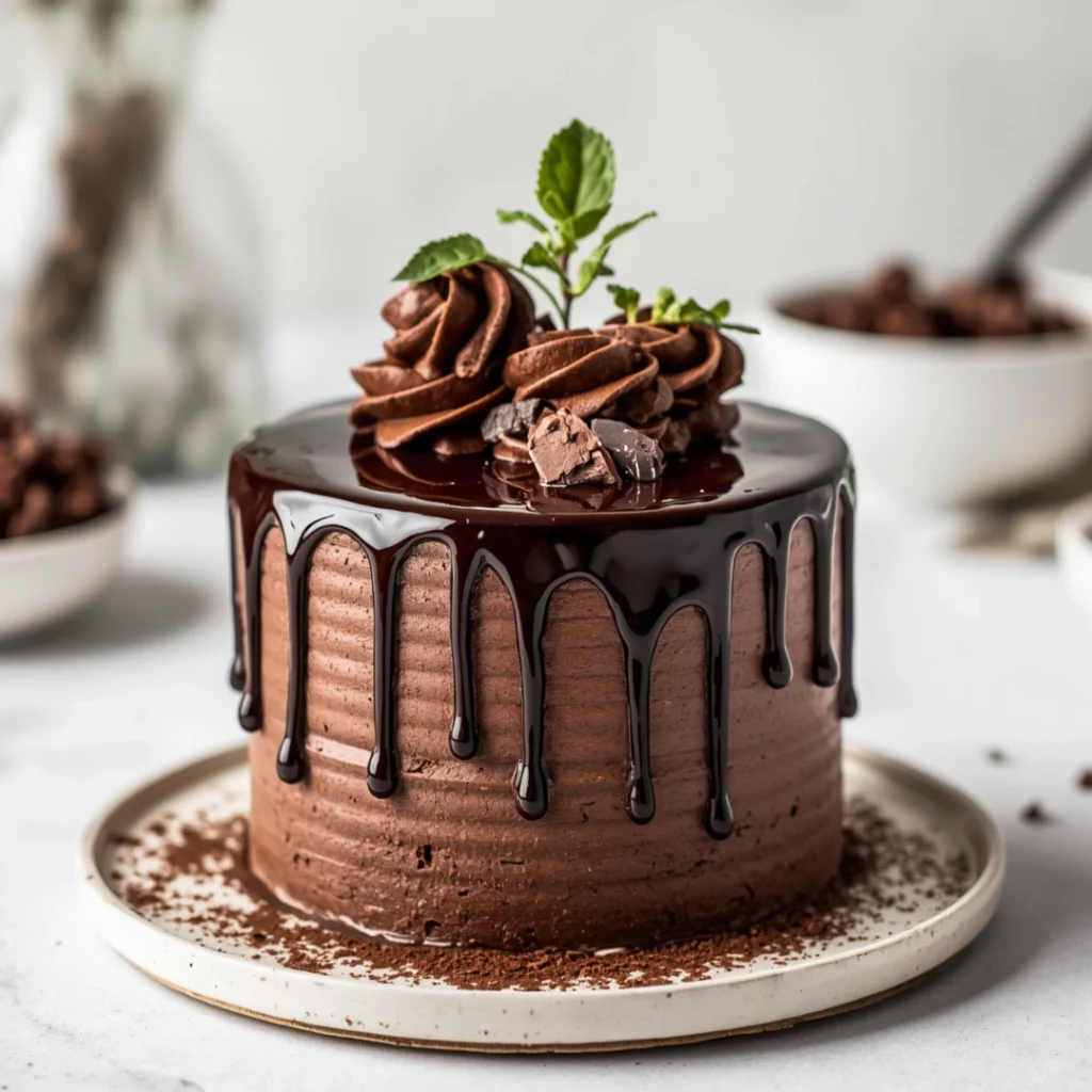 Mini Chocolate Drip Cake