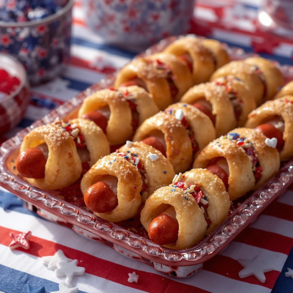 Mini Firecracker Hot Dogs