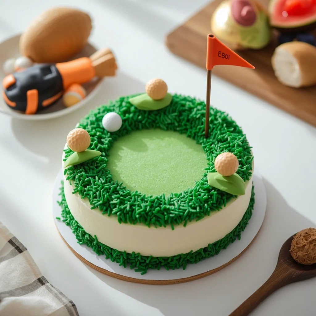 Mini Golf Bento Cake