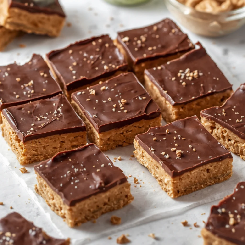No Bake Peanut Butter Bars