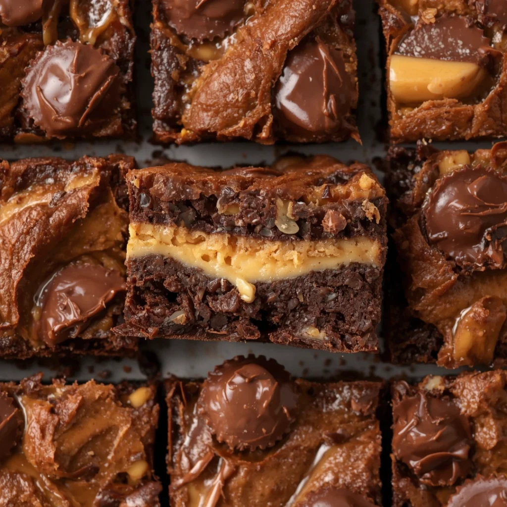 Peanut Butter Cup Brownies