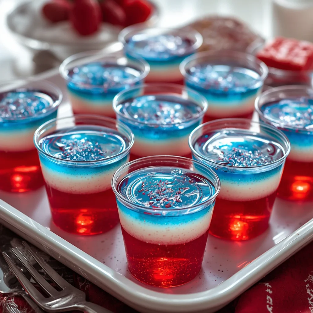 Sparkling Jello Shots