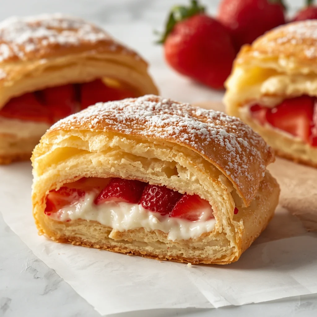 Strawberry Cream Cheese Danish