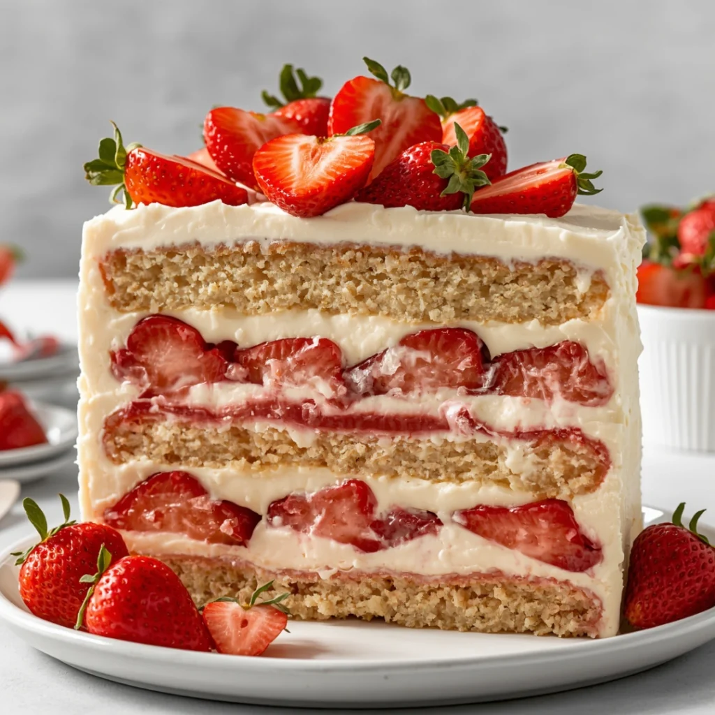Strawberry Icebox Cake