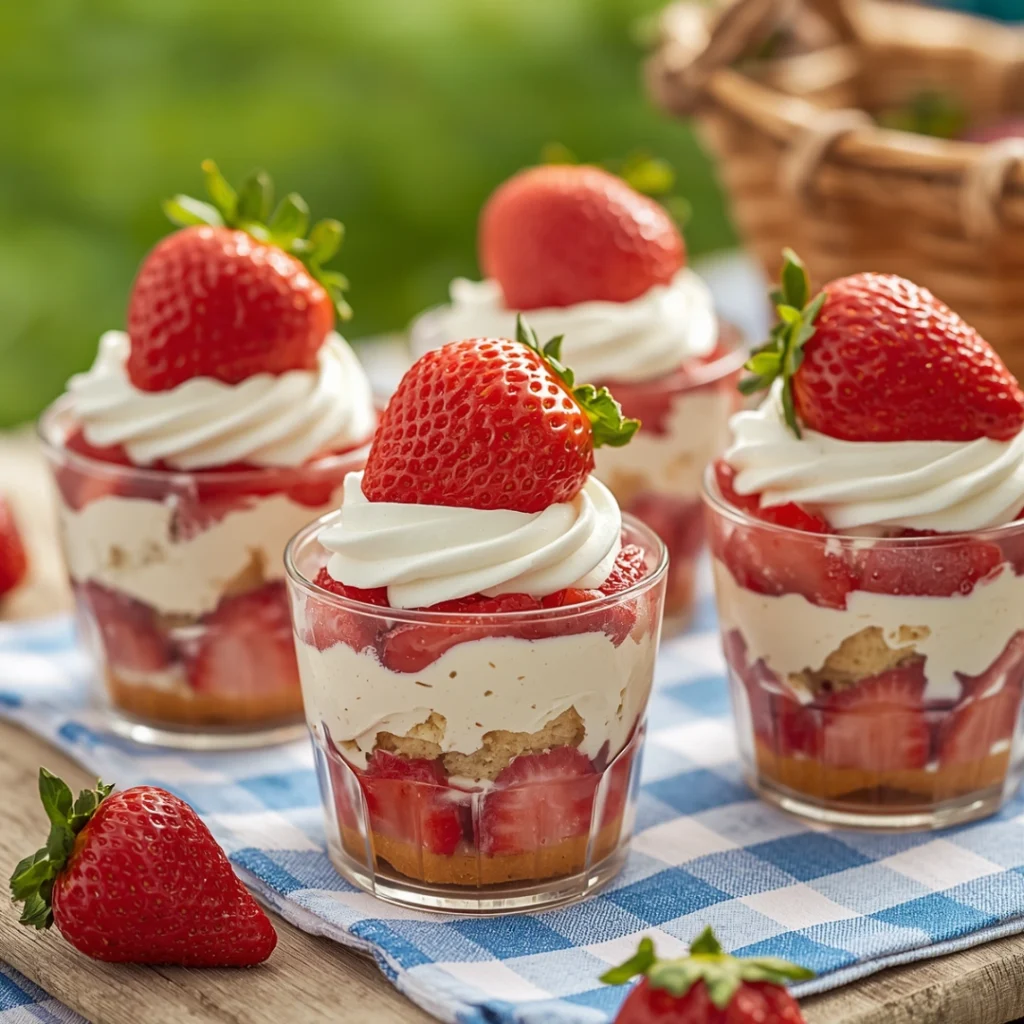 Strawberry Shortcake Cups