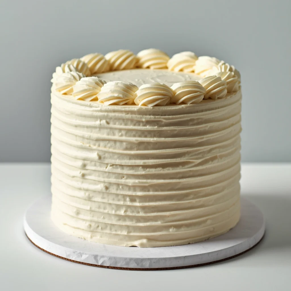 Textured Buttercream Cake