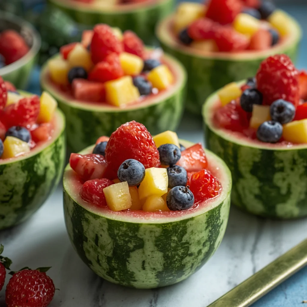 Watermelon Fruit Cups