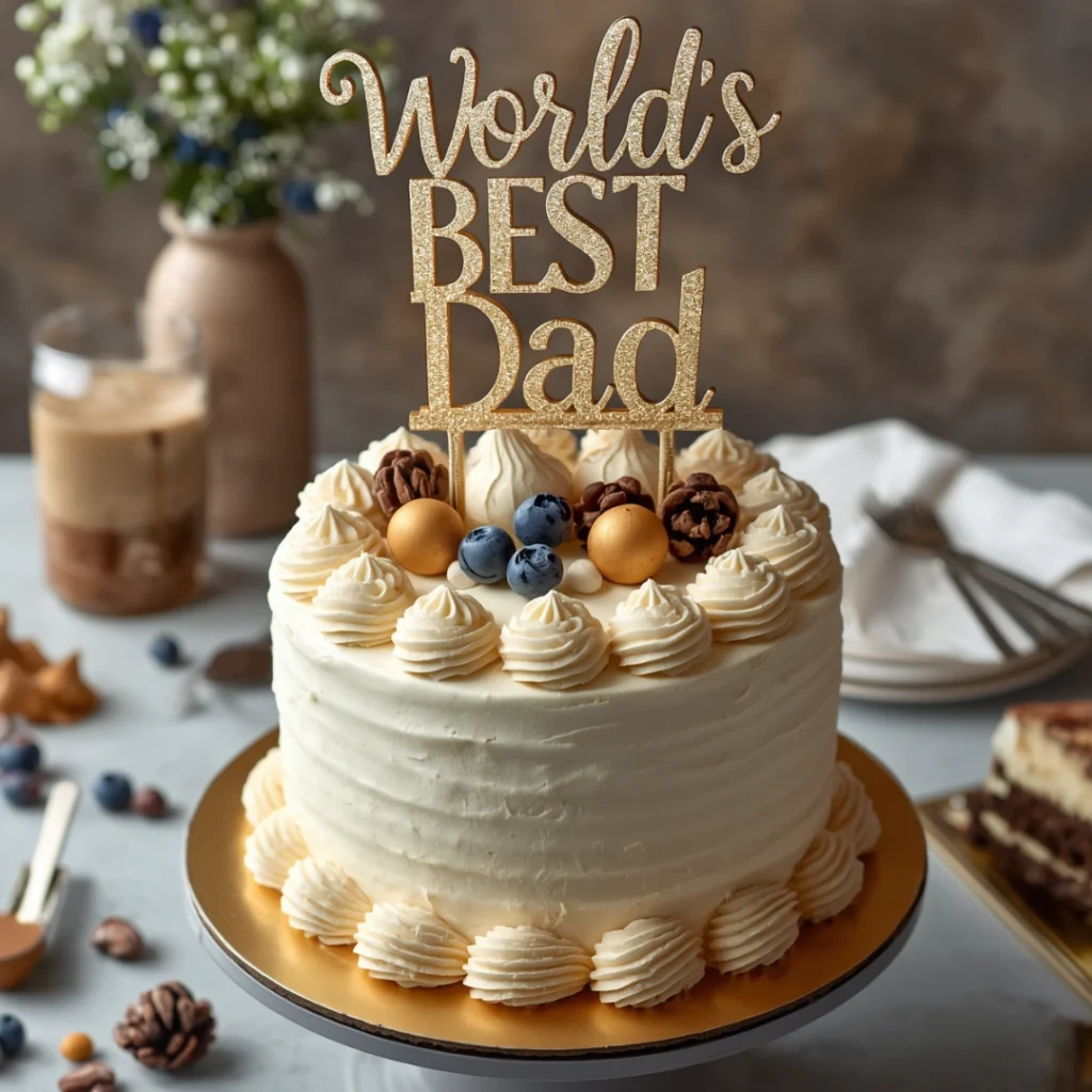 Worlds Best Dad Cake