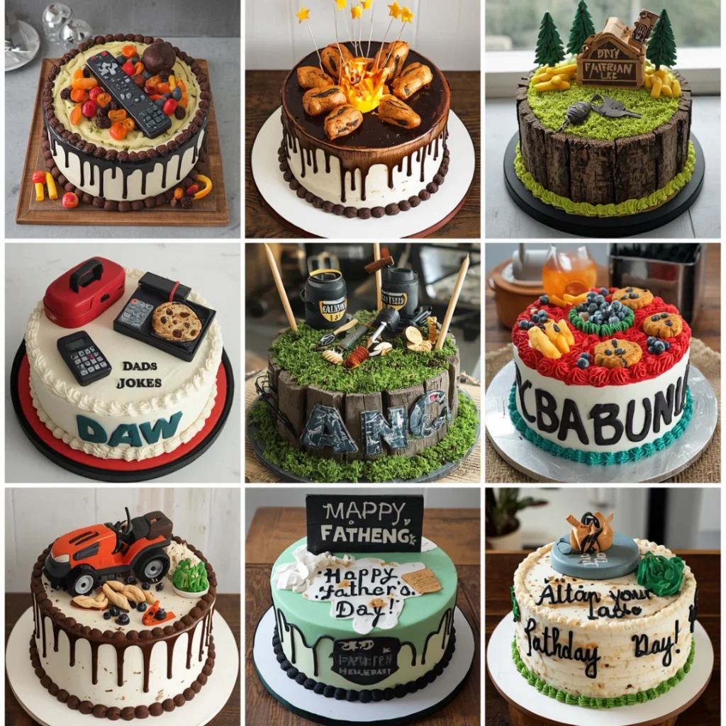 funny Father's Day cakes