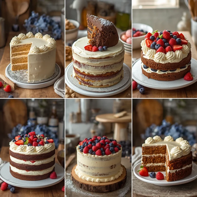 homemade Father's Day cakes