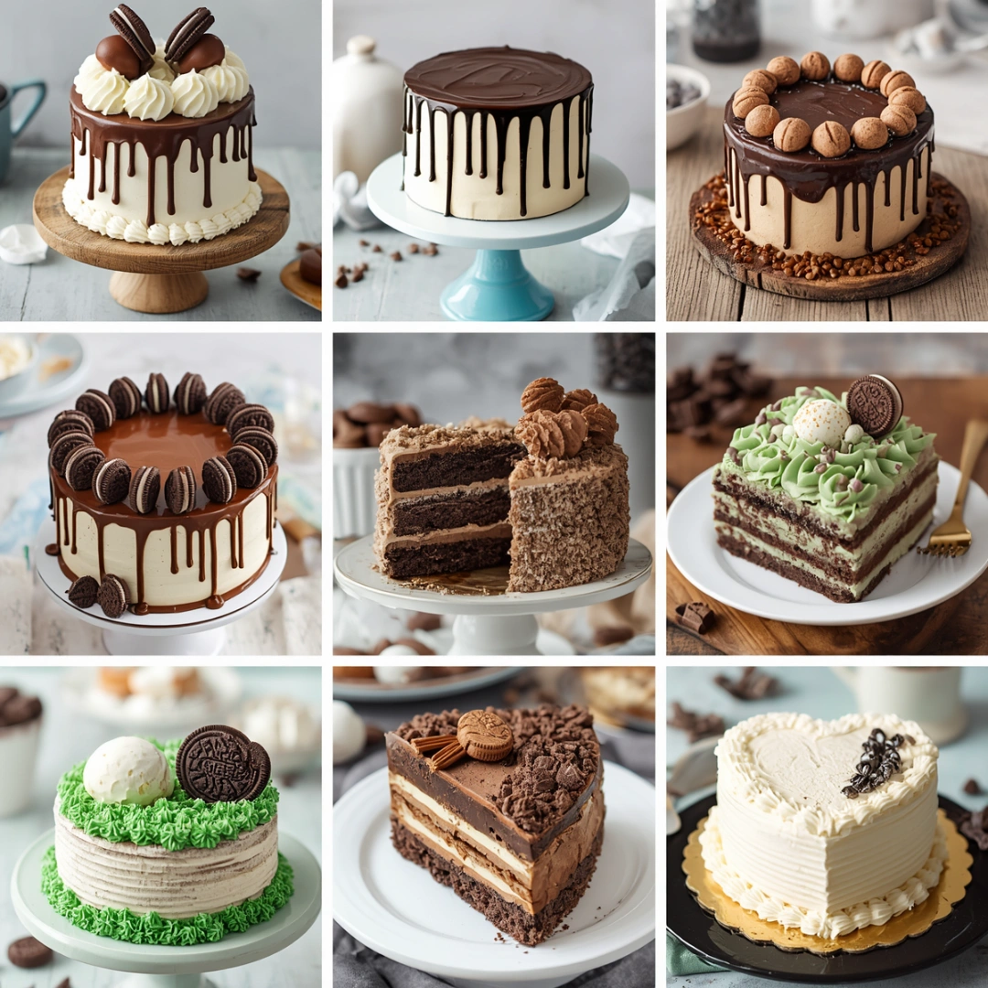 mini Father's Day cakes