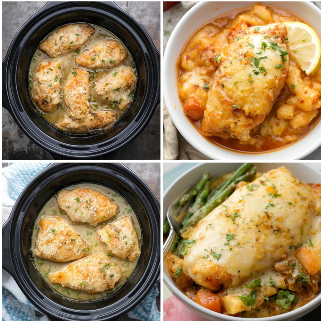 8 Crockpot Garlic Parmesan Chicken Recipes Everyone Will Love