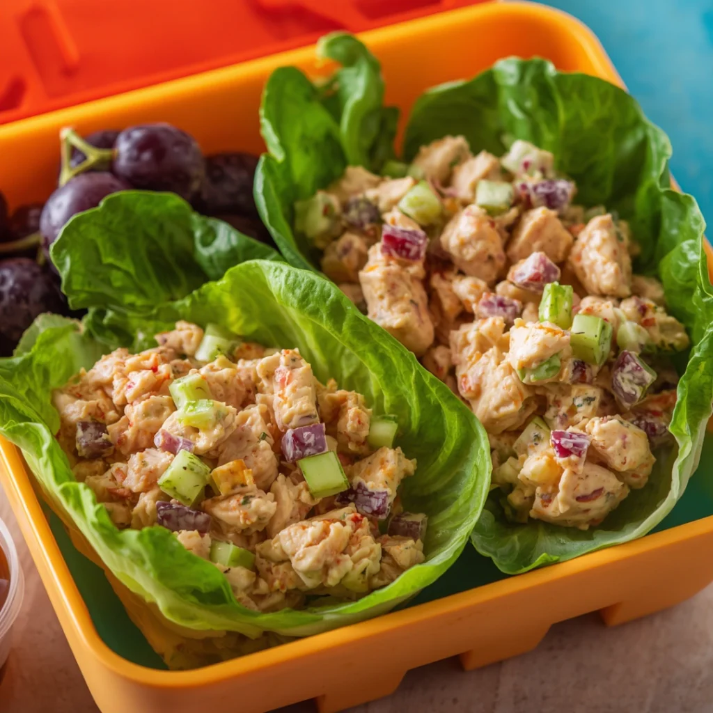 Chicken Salad Lettuce Cups