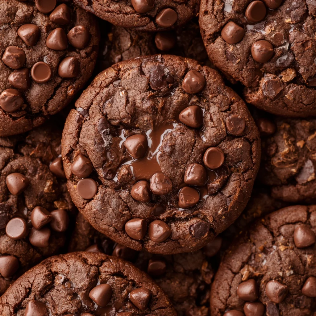 Double Chocolate Chip Cookies