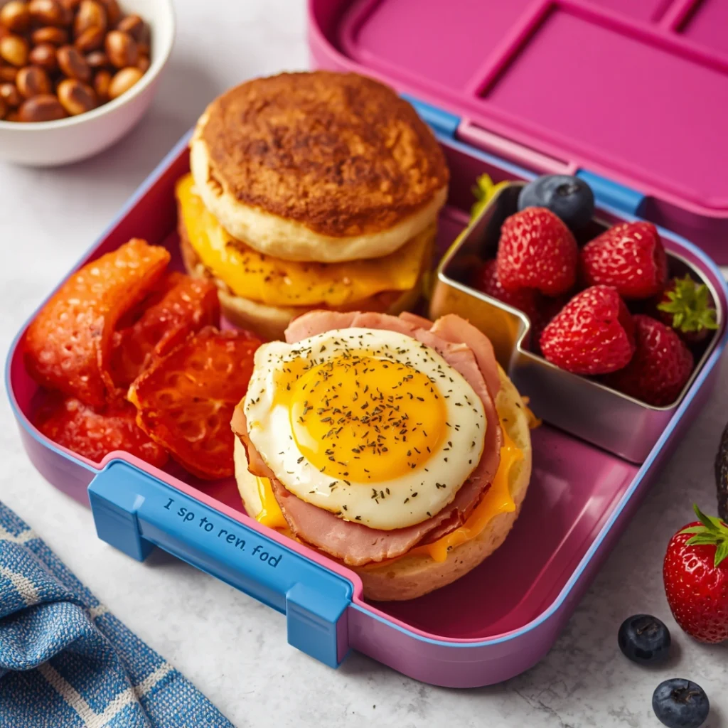 Ham Egg Breakfast Muffins