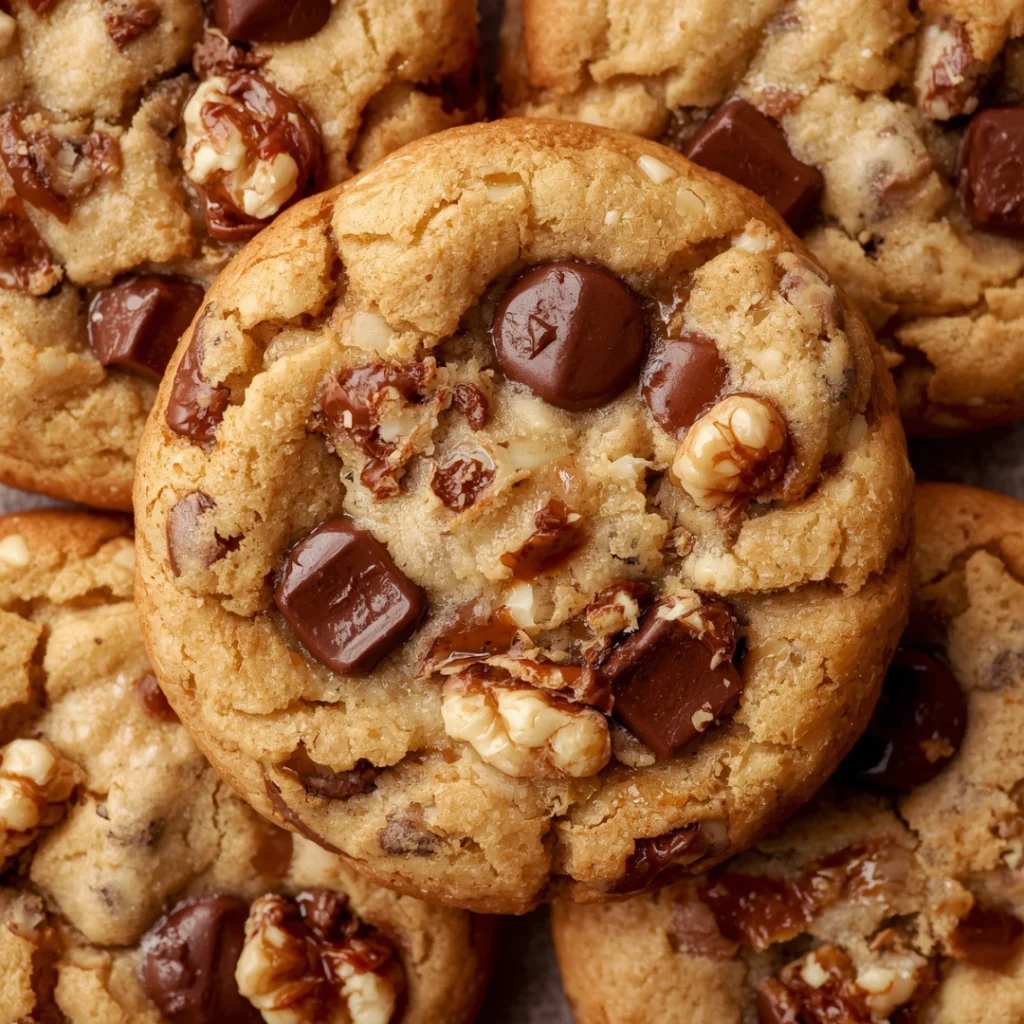 Levain Style Walnut Chocolate Chip Cookies