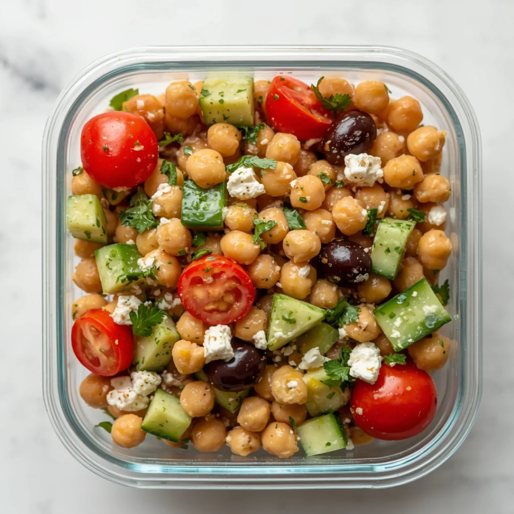 Mediterranean Chickpea Salad
