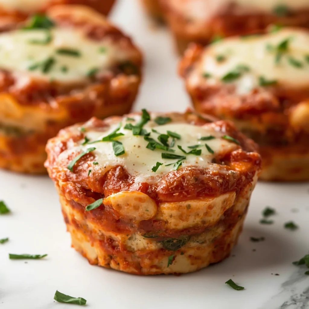 Mini Lasagna Cups
