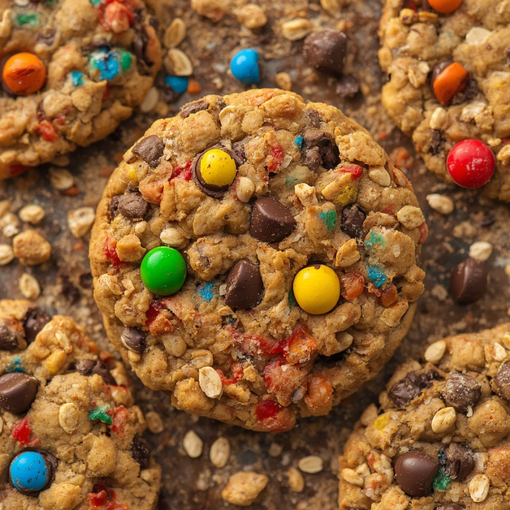 Monster Cookies Loaded with Oats Chocolate Candy