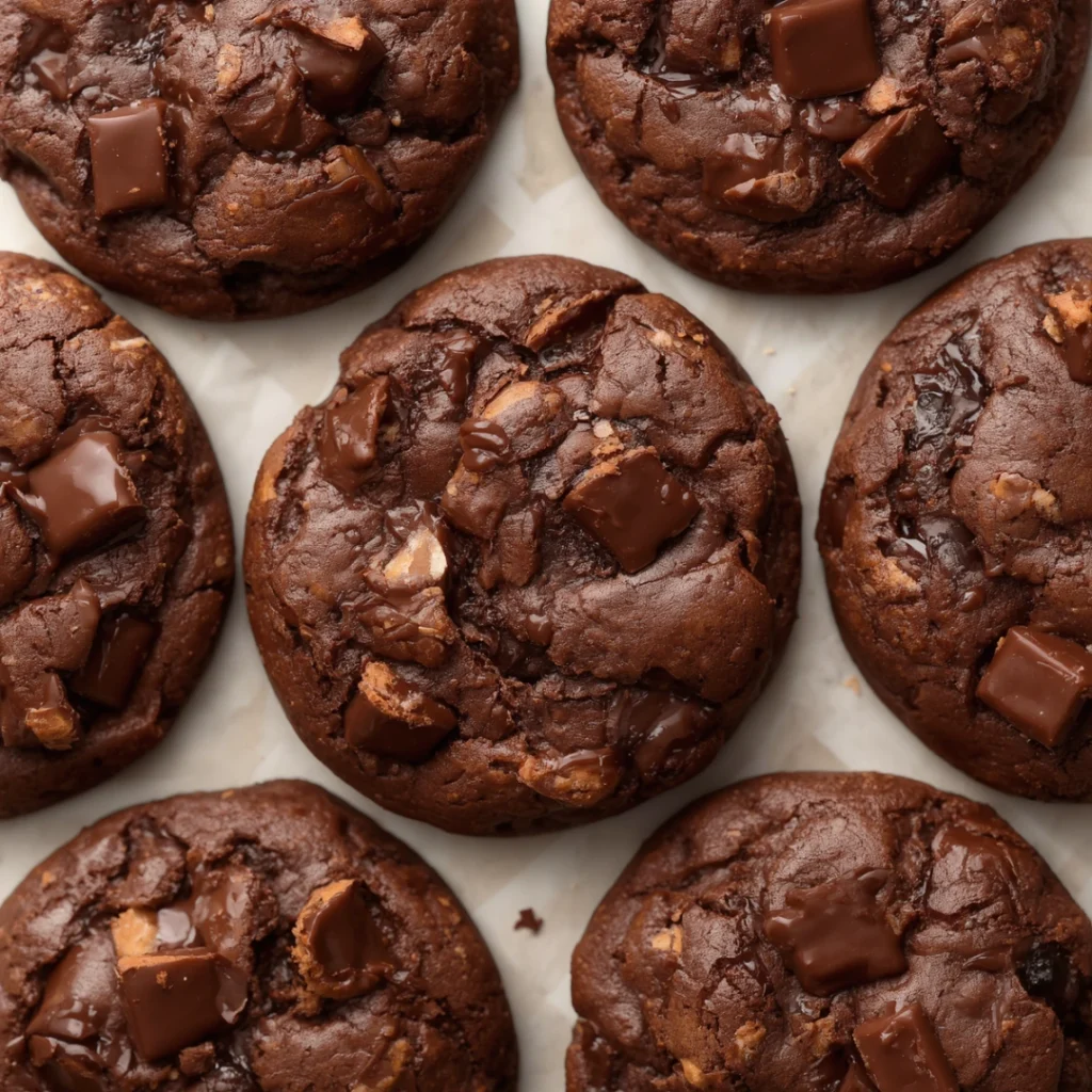 One Bowl Brownie Cookies