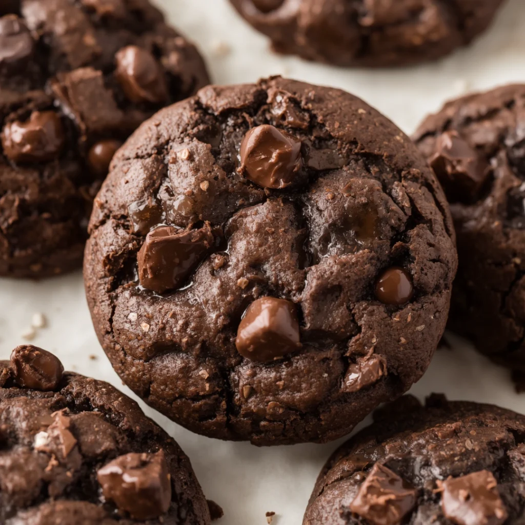 One Bowl Chocolate Espresso Cookies