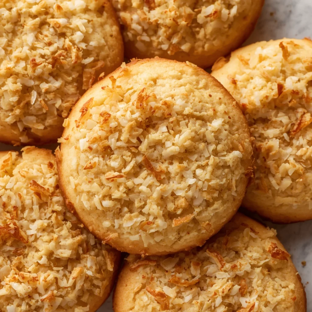 One Bowl Coconut Cookies