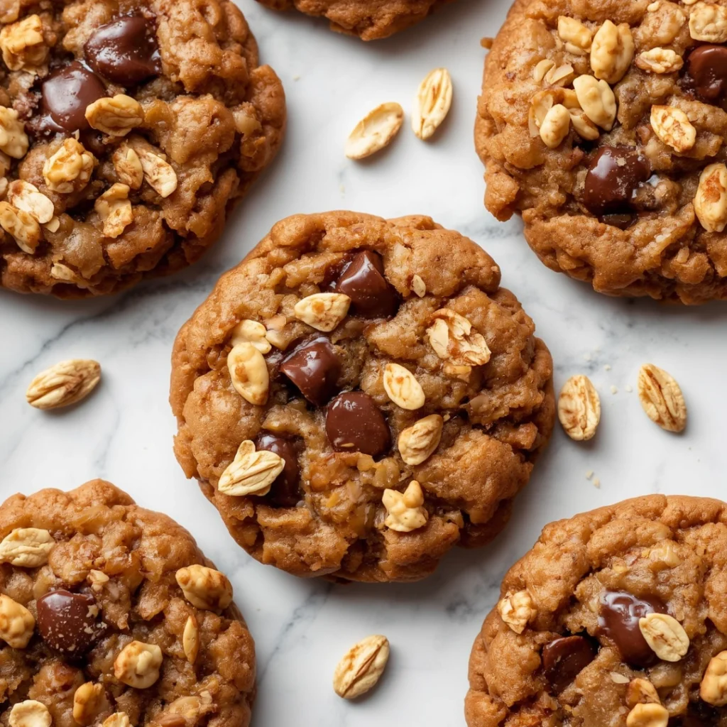 One Bowl Oatmeal Cookies