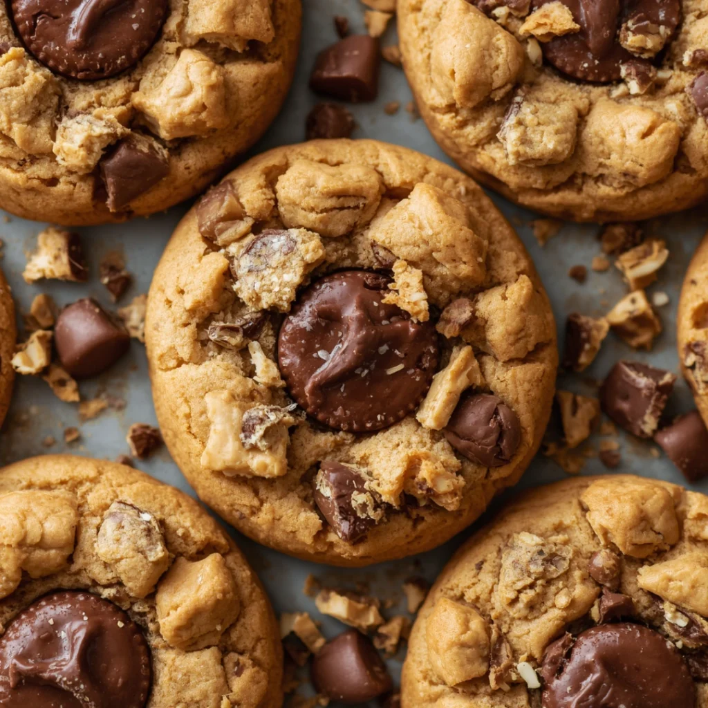 Peanut Butter Cup Explosion Cookies