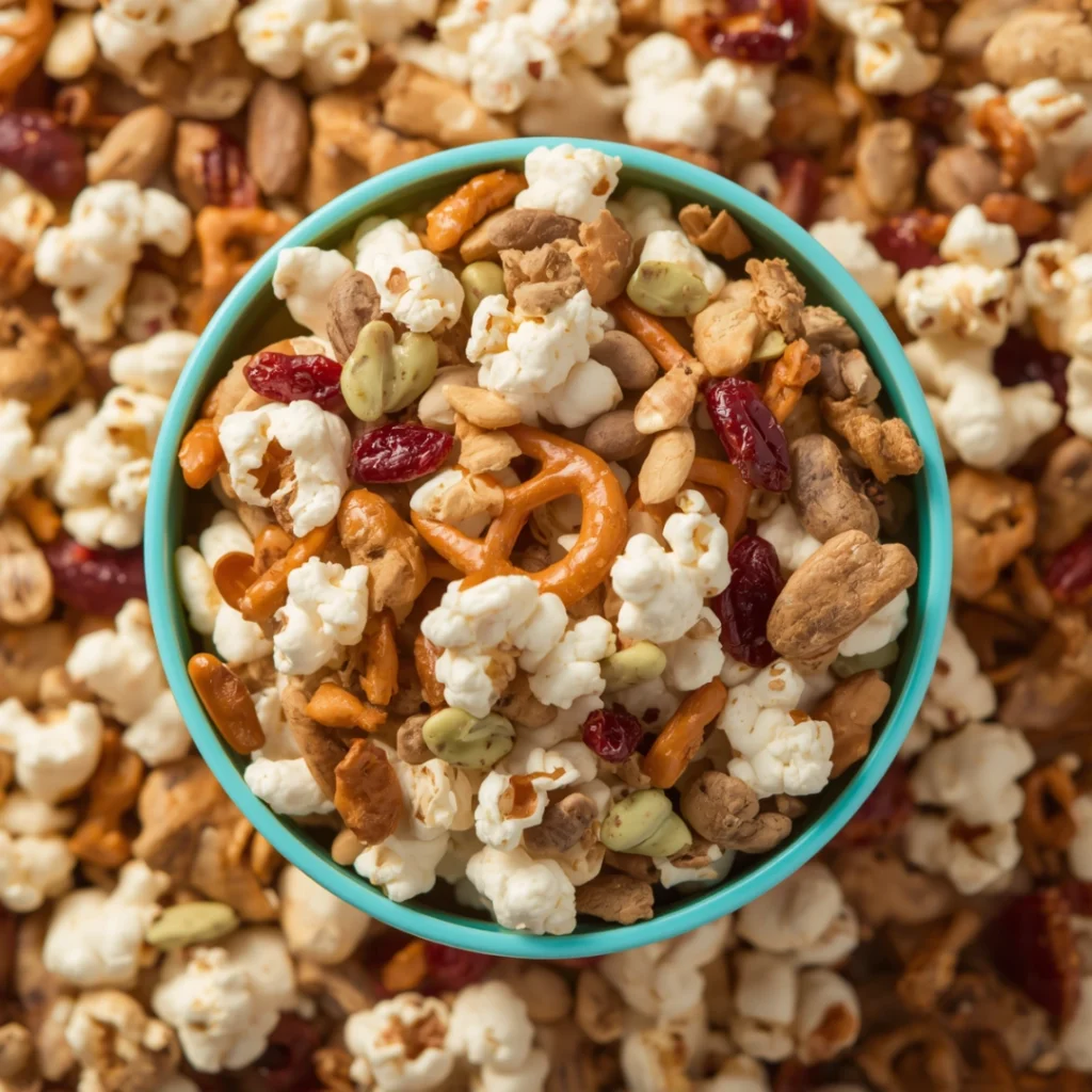 Popcorn Trail Mix Nut Free