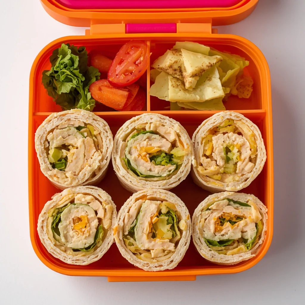 Turkey Cheese Pinwheels