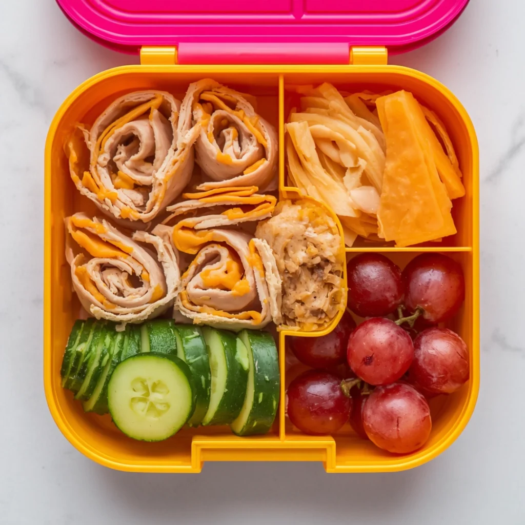 Turkey Cheese Roll Ups 1