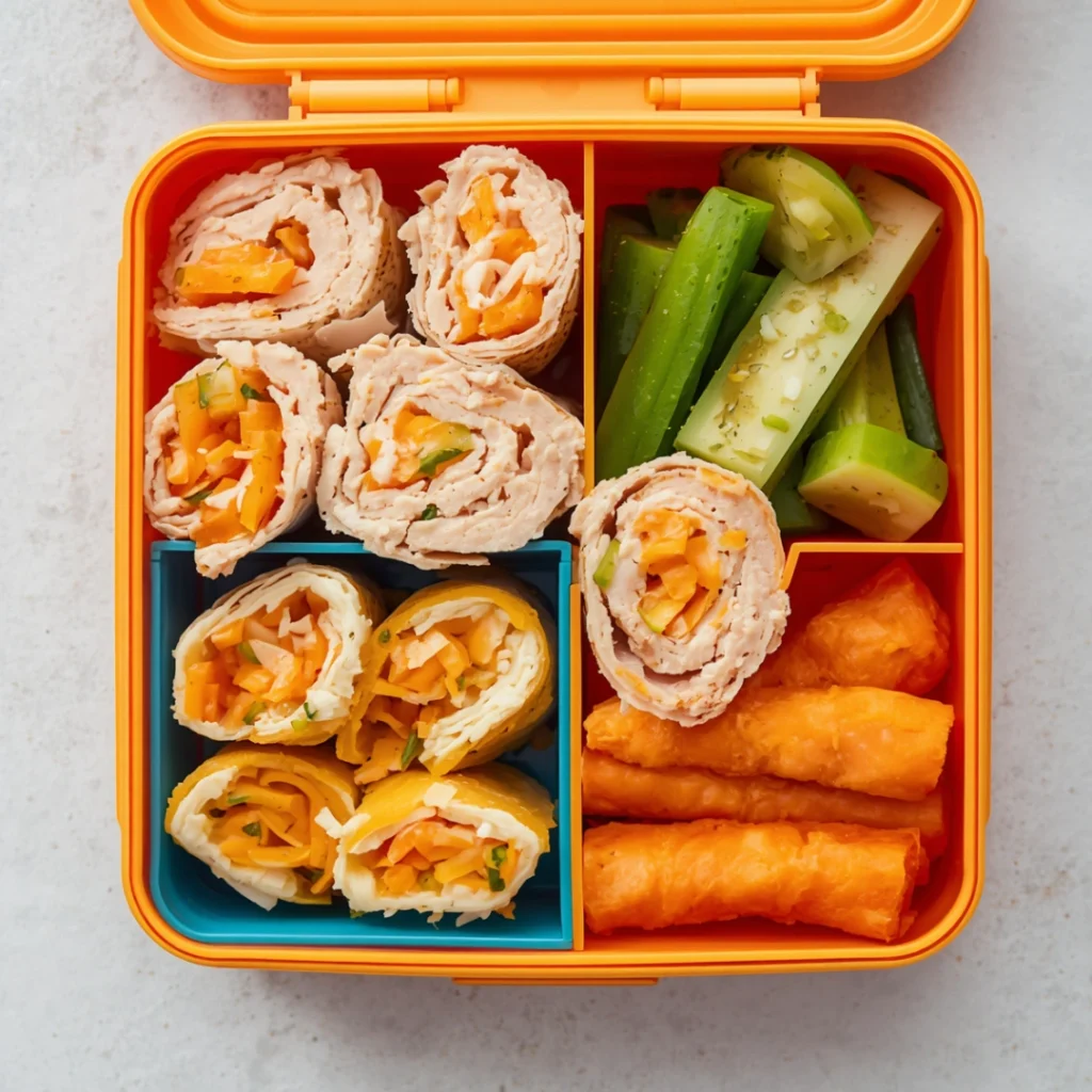 Turkey Cheese Roll Ups