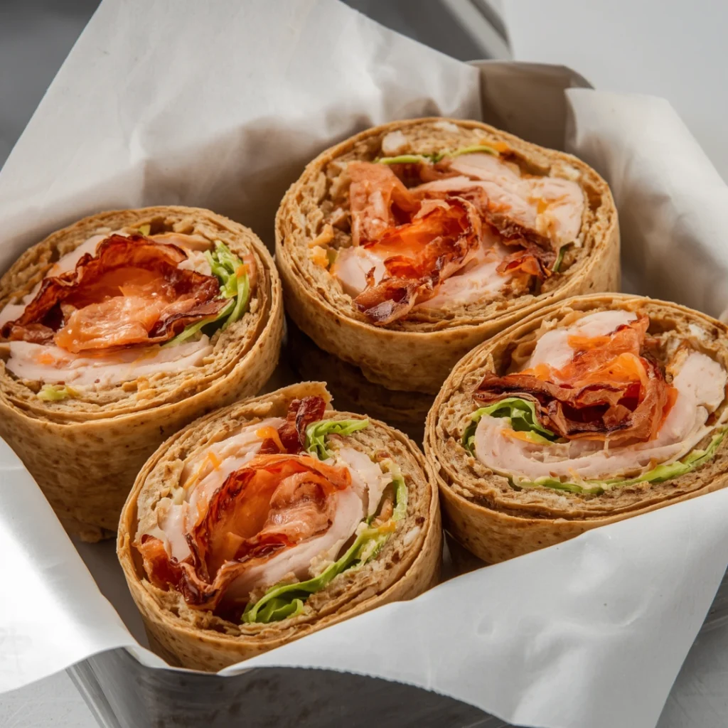 Turkey Club Wraps