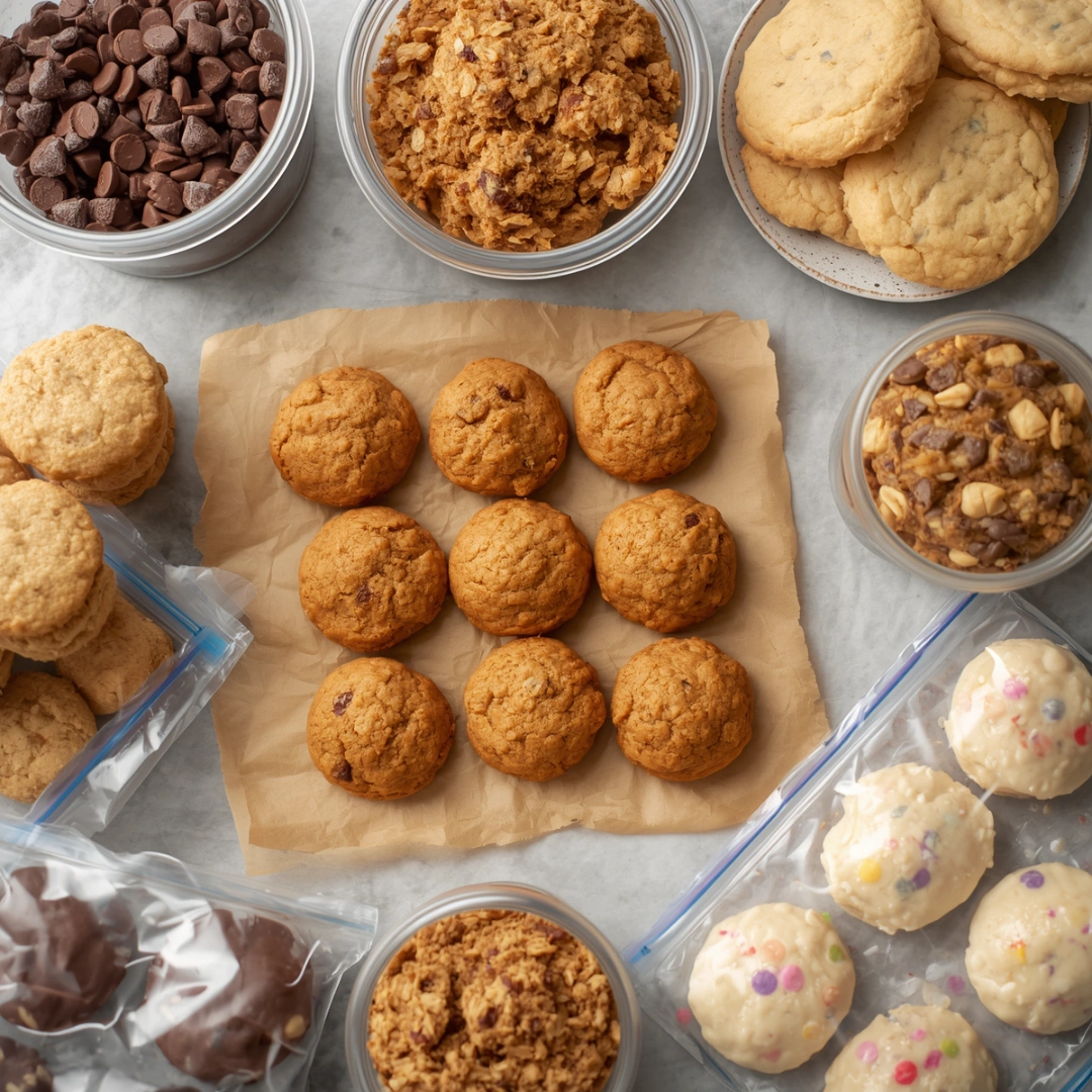 freezer-friendly homemade cookie