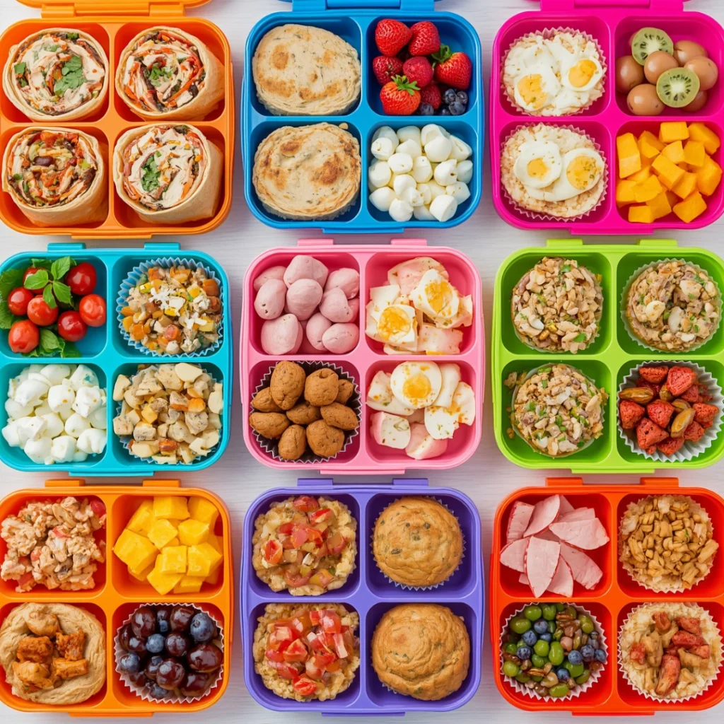 high-protein school lunche