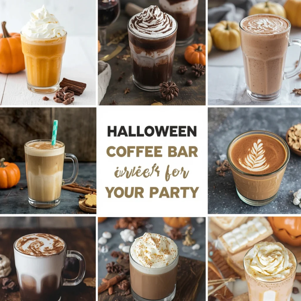 8 Halloween Coffee Bar Ideas for Your Party