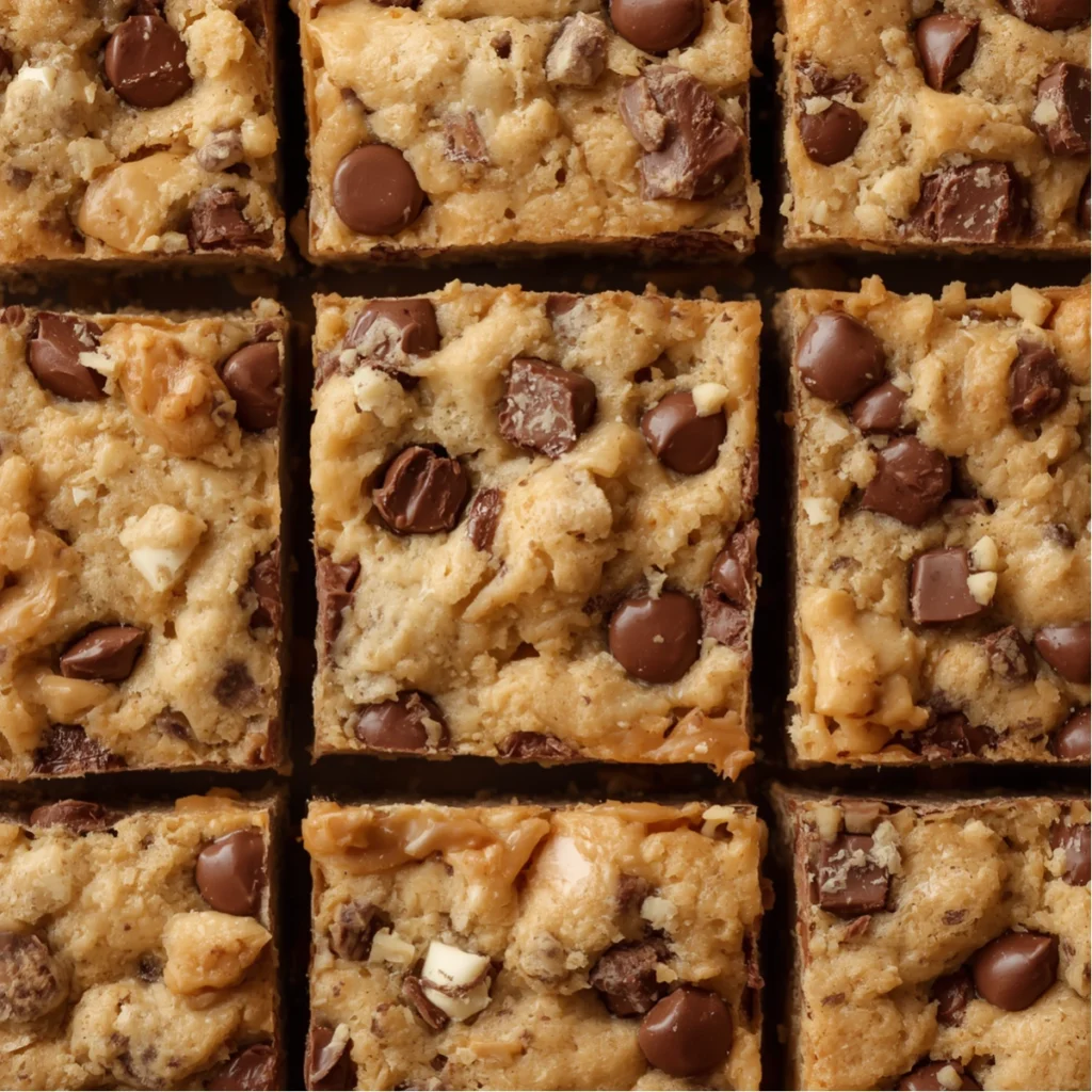 Candy Bar Cookie Bars