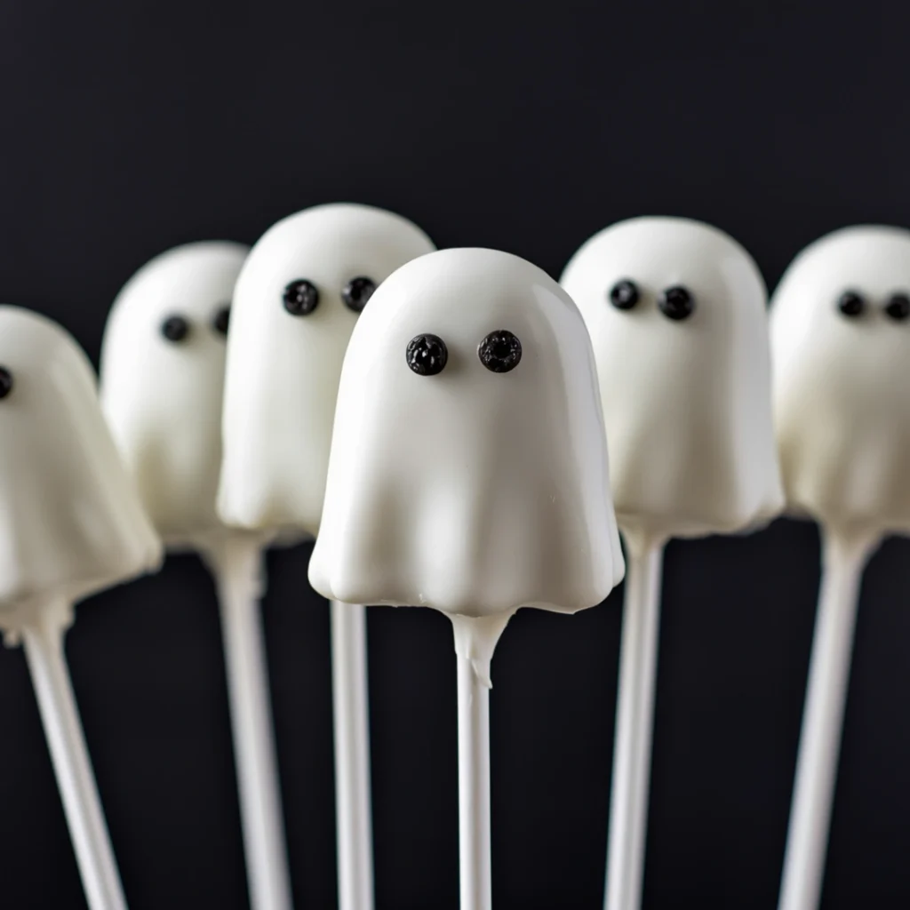 Ghost Cake Pops