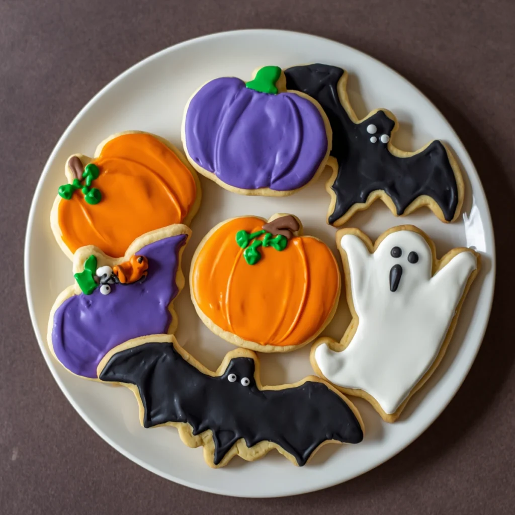 Gluten Free Halloween Sugar Cookies