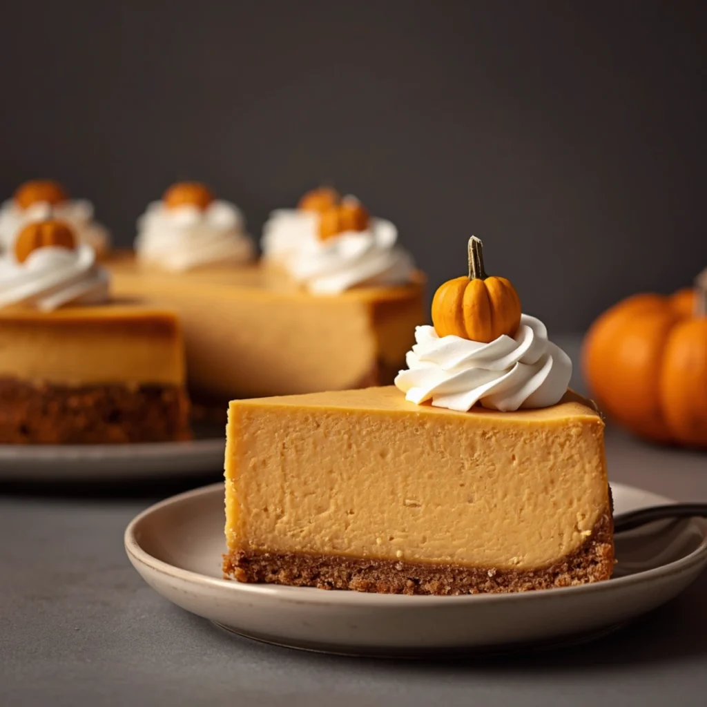 Gluten Free Pumpkin Cheesecake