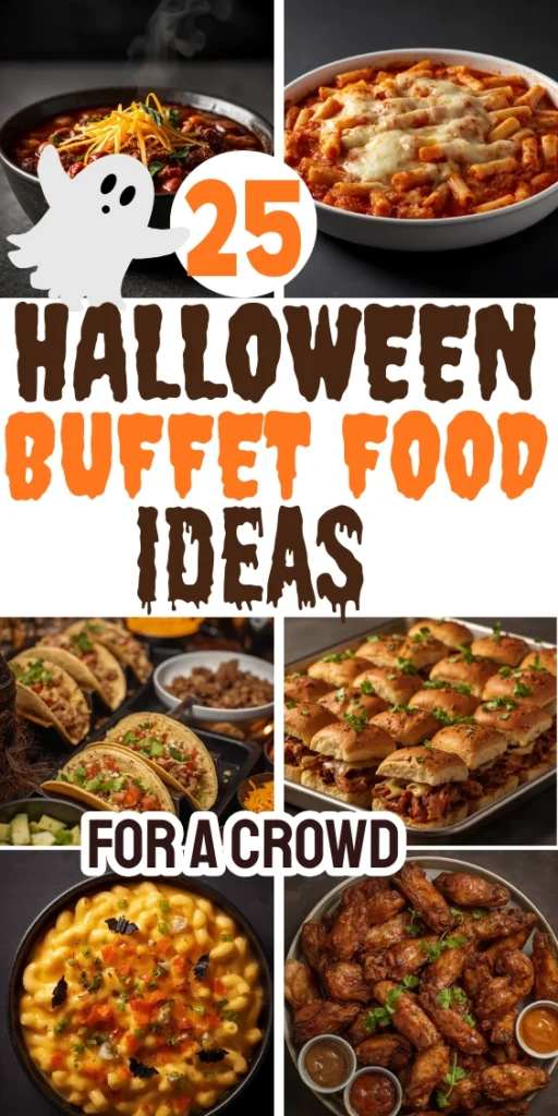 HALLOWEEN BUFFET FOOD IDEAS FOR A CROWD