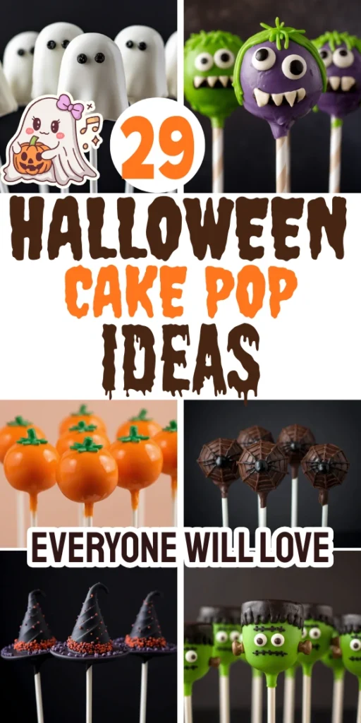 HALLOWEEN CAKE POP IDEAS EVERYONE WILL LOVE