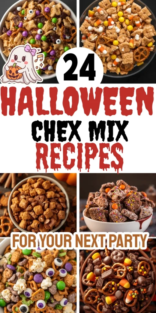 HALLOWEEN CHEX MIX RECIPES FOR YOUR NEXT PARTY