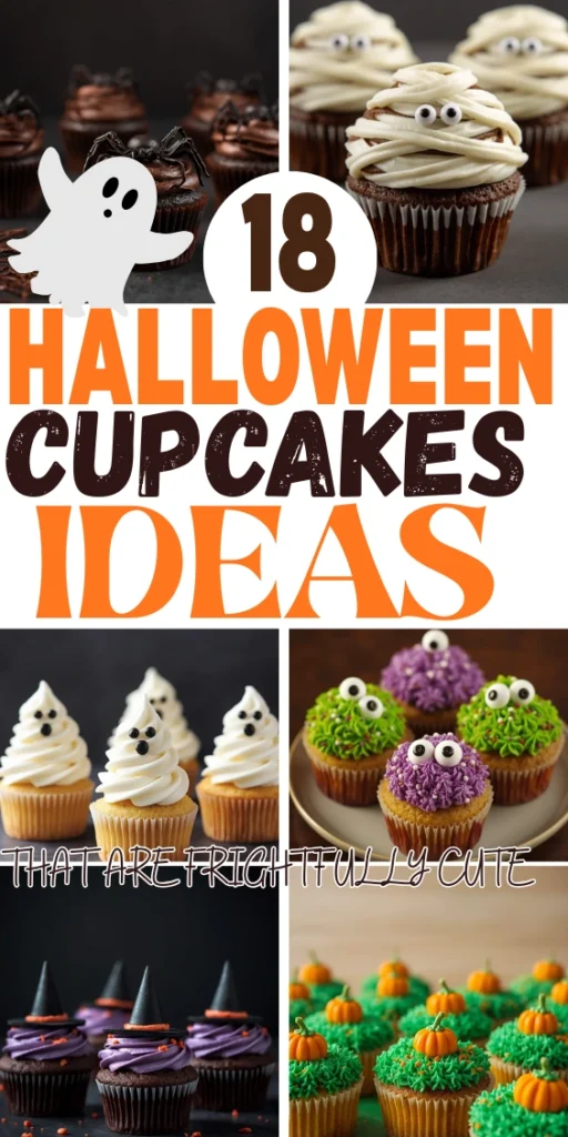 HALLOWEEN CUPCAKES IDEAS THAT ARE FRIGHTFULLY CUTE