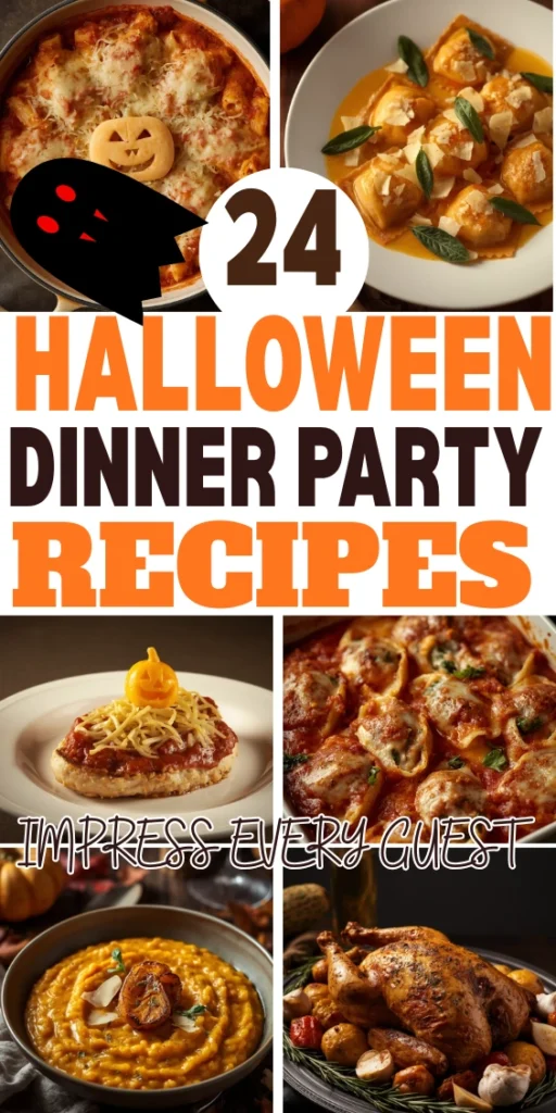 HALLOWEEN DINNER PARTY RECIPES THAT IMPRESS EVERY GUEST