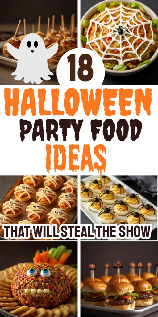 HALLOWEEN PARTY FOOD IDEAS THAT WILL STEAL THE SHOW