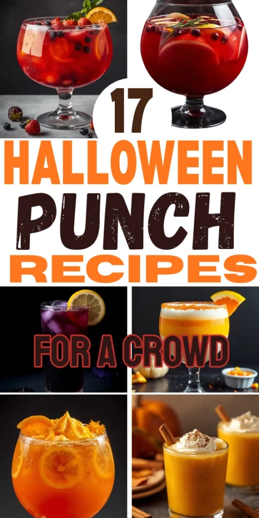HALLOWEEN PUNCH RECIPES FOR A CROWD