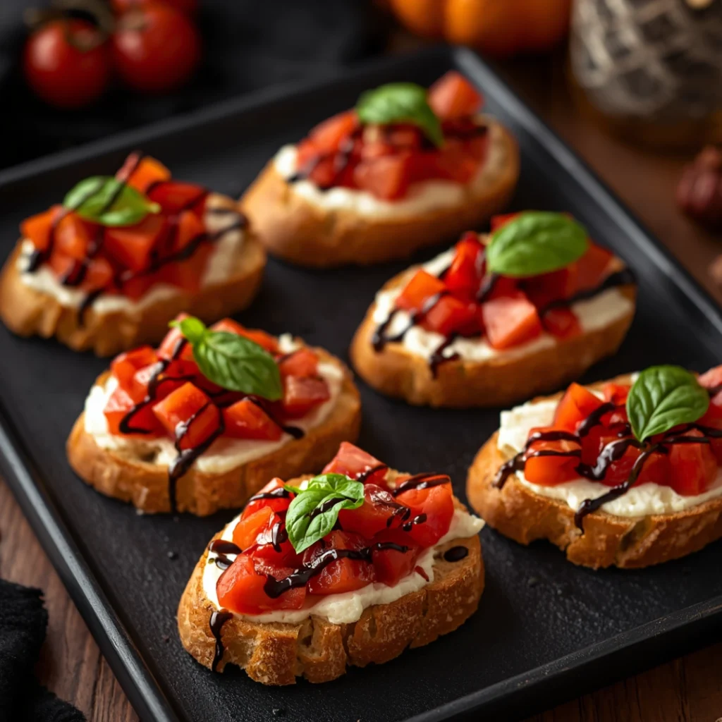 Halloween Bruschetta 1