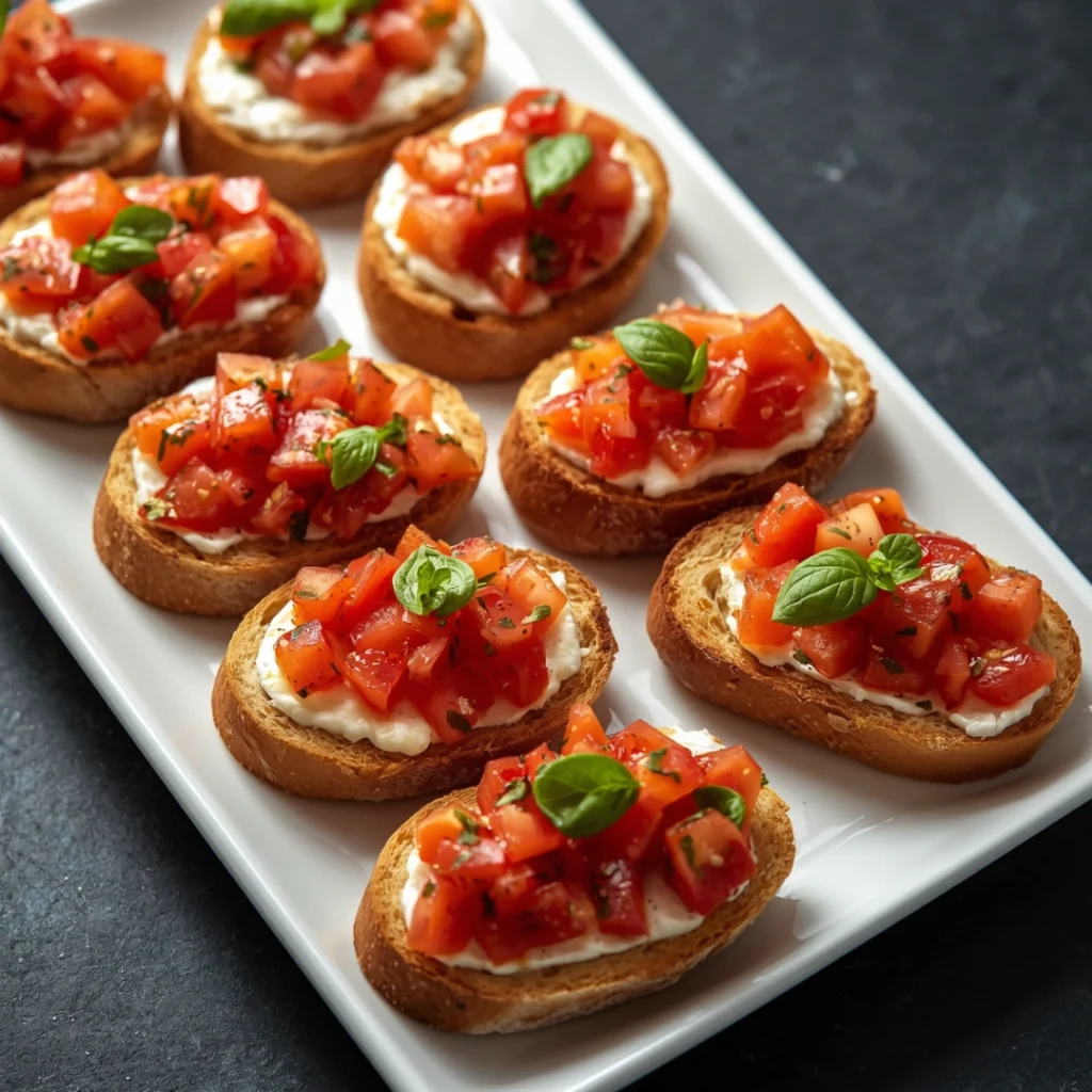 Halloween Bruschetta